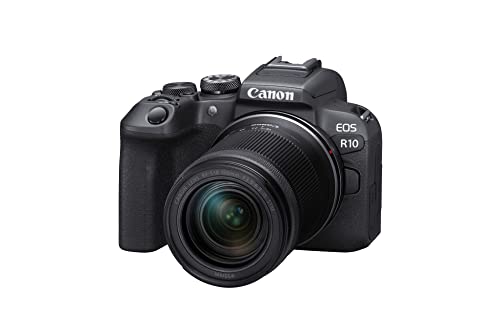 Canon EOS R10 + RF-S 18-150mm Mirrorless Camera Bundle