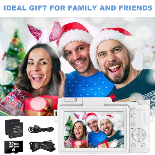 4K 48MP Vlogging Camera with Macro Function