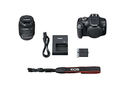 Canon EOS 2000D + EF-S 18-55mm III Lens - All-in-One DSLR