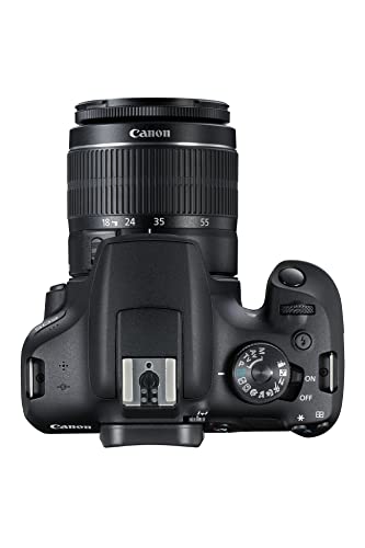 Canon EOS 2000D Camera Kit - Black