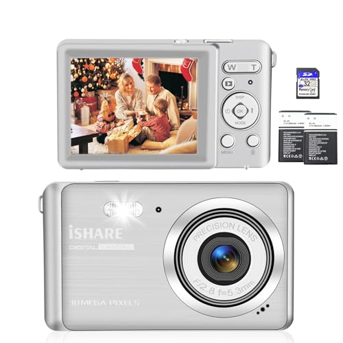 30MP Digital Camera with 18X Zoom & 32GB Card