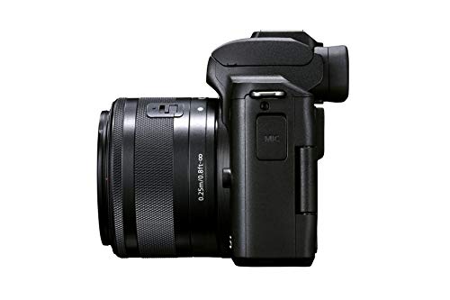 Canon EOS M50 Mark II + EF-M 15-45mm Kit - Powerful mirrorless content creator camera