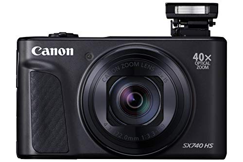 Canon SX740 HS PowerShot Camera - Black