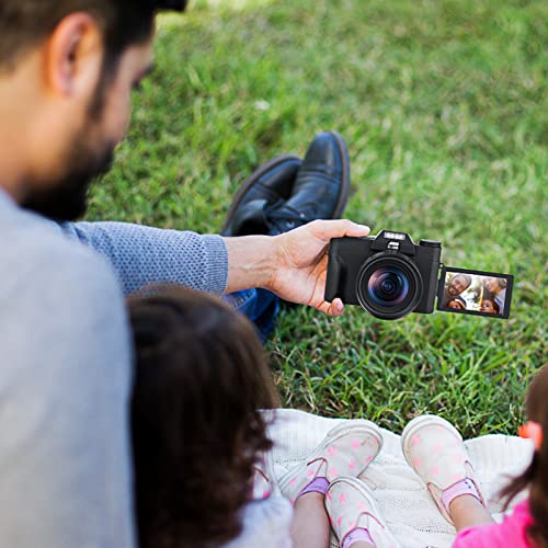 4K Vlogging Camera with Flip Screen & WiFi