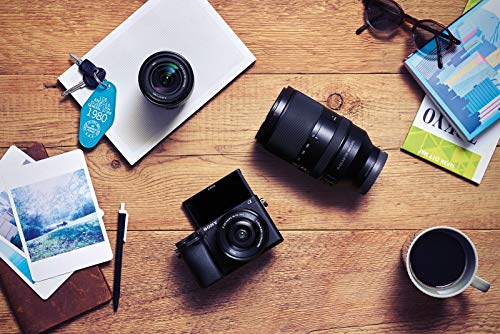 Sony Alpha 6400 | APS-C Mirrorless Camera (Ultra-Fast Autofocus, 24.2MP, 4K)