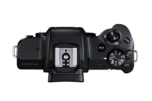 Canon EOS M50 Mark II + EF-M 15-45mm Kit - Powerful mirrorless content creator camera