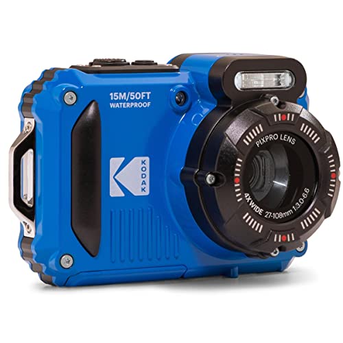 Kodak WPZ2 16MP Waterproof Compact Camera - Blue