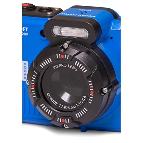 Kodak WPZ2 16MP Waterproof Compact Camera - Blue