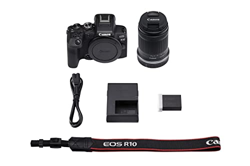 Canon EOS R10 + RF-S 18-150mm Mirrorless Camera Bundle