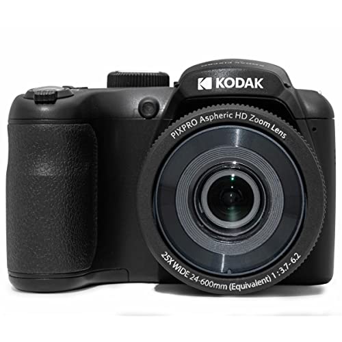 KODAK PIXPRO AZ255-BK 16MP Camera: Powerful Zoom & Full HD