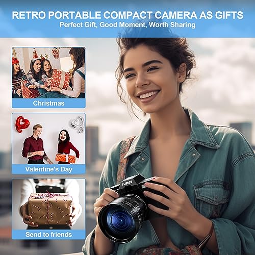 NBD 4K Digital Camera with Flip Screen