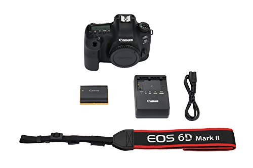 Canon EOS 6D Mark II DSLR Camera - Black