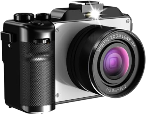 AILRINNI 4K Camera with 48MP, WiFi, 18X Zoom
