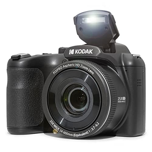 KODAK PIXPRO AZ255-BK 16MP Camera: Powerful Zoom & Full HD