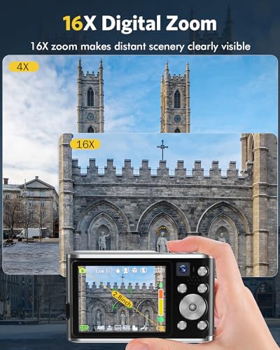 4K Autofocus Dual Camera Vlogging Compact Teen Beginner