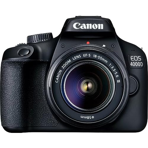 Canon EOS 4000D Camera with EF-S 18-55mm Lens