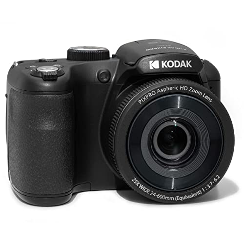 KODAK PIXPRO AZ255-BK 16MP Camera: Powerful Zoom & Full HD