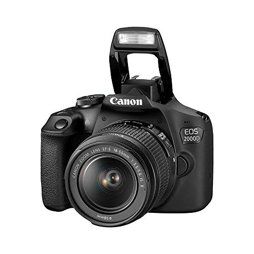 Canon EOS 2000D DSLR Camera with 18-55mm Lens