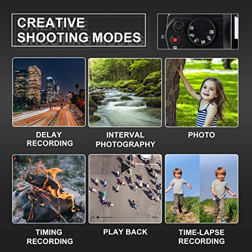 G-Anica 4K Cameras: Vlogging, WiFi, Wide-Angle & Macro