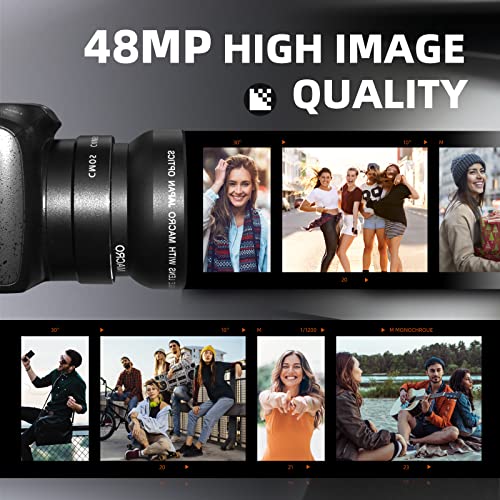 Digital Camera 4K Ultra HD 48MP Vlogging