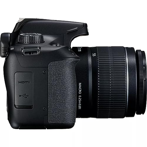 Canon EOS 4000D Camera with EF-S 18-55mm Lens