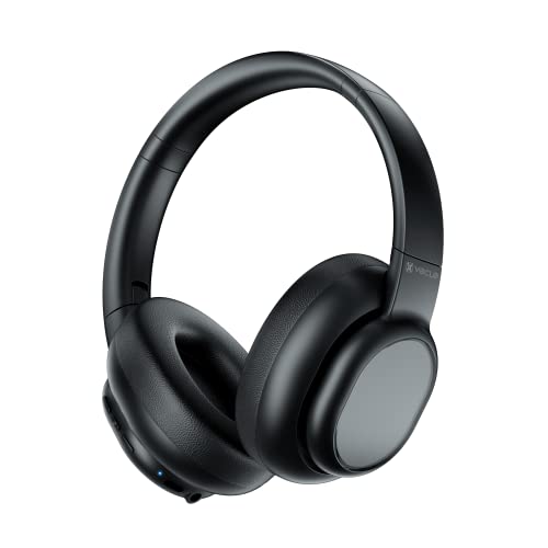 VOCLO A6 Wireless Headphones: 55 Hour Playtime, Noise Cancelling
