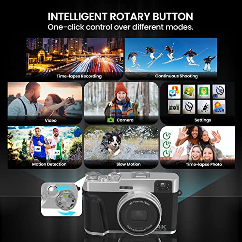 FamBrow 4K Autofocus Vlogging Camera - Black