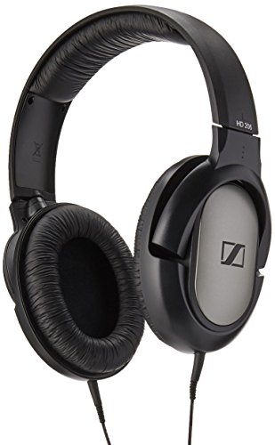 Black Sennheiser HD 206 Headphone
