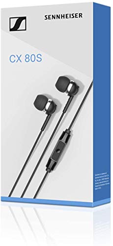 Sennheiser CX 80S In-ear Headphones - Black