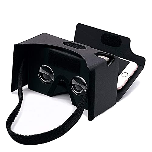 Google Cardboard: 3D Box VR Headset with Clear Lens
