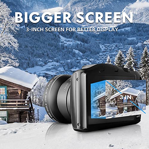 Digital Camera 4K Ultra HD 48MP Vlogging