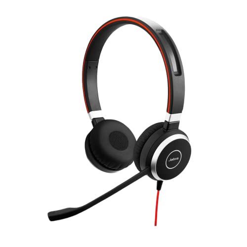 Jabra Evolve 40 MS Stereo Headset - Microsoft Teams Certified Headphones