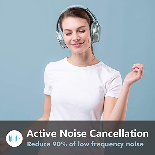 Wireless Noise Cancelling Headphones - 50H Playtime