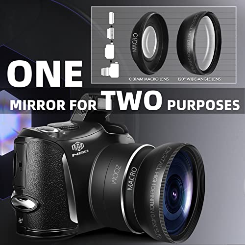 Digital Camera 4K Ultra HD 48MP Vlogging