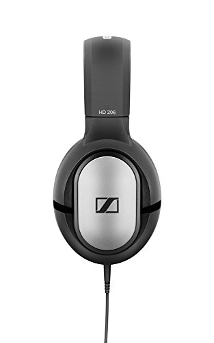 Black Sennheiser HD 206 Headphone