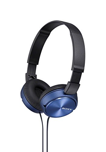 Sony Foldable Headphones - Metallic Blue