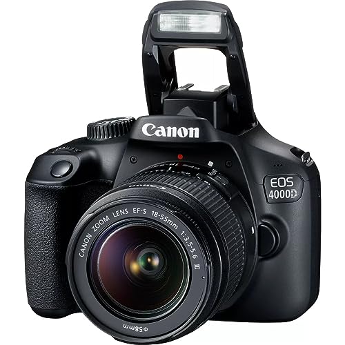 Canon EOS 4000D Camera with EF-S 18-55mm Lens