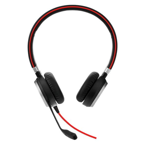 Jabra Evolve 40 MS Stereo Headset - Microsoft Teams Certified Headphones