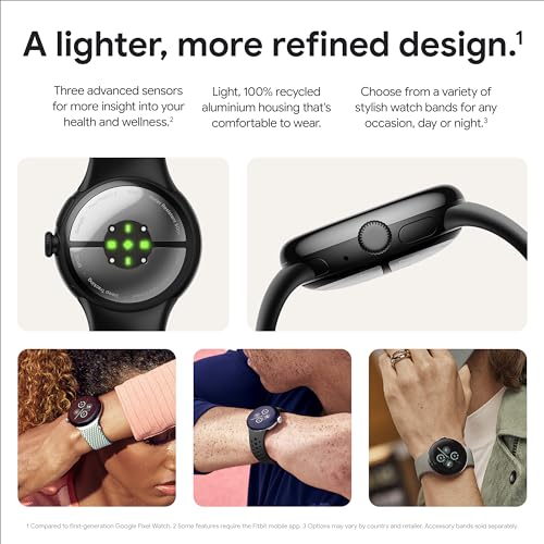 Google Pixel Watch 2 - Fitbit integration, smartwatch
