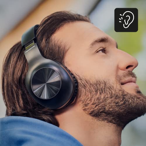 Panasonic RB-HX220BDES Wireless Over Ear Headphones with Extra Bass