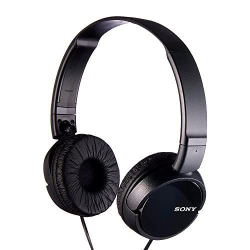 Sony MDR-ZX110 Overhead Headphones - Black, Sleek