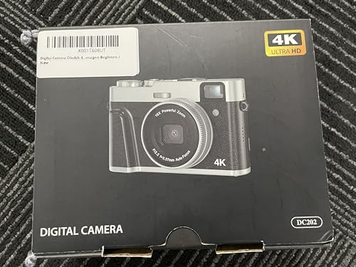 4K Autofocus Vlogging Camera with Rotating Dashboard