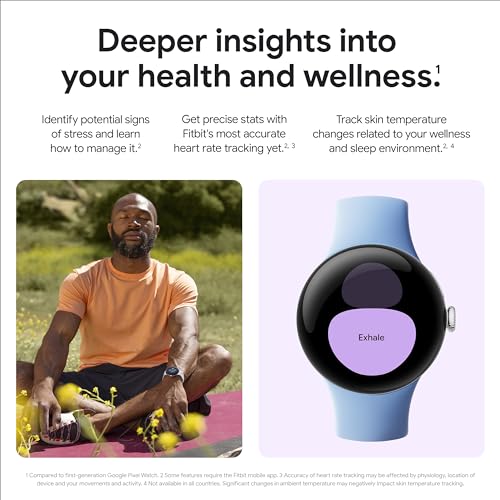 Google Pixel Watch 2 - Fitbit integration, smartwatch