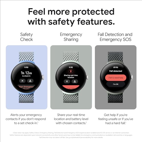 Google Pixel Watch 2 - Fitbit integration, smartwatch