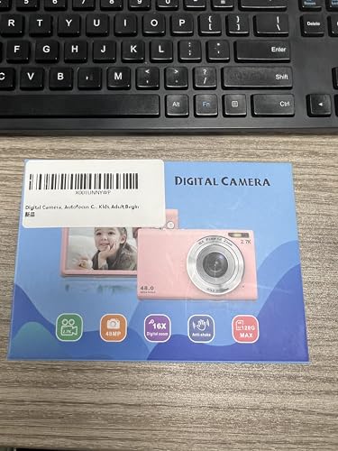 Autofocus Compact Camera HD 2.7K 48MP - 2.8" Screen