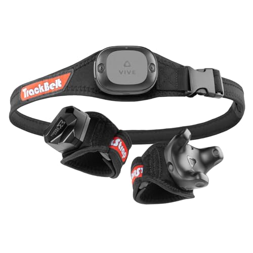 TrackBelt + 2 Track Straps: Comfortable VR Full Body Tracking