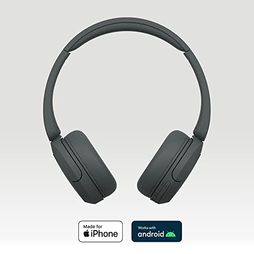 Sony WH-CH520 Wireless Bluetooth On-ear Headphones - Black