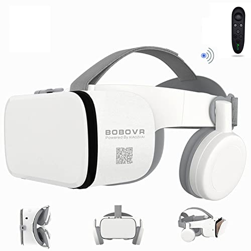 Wireless VR Headset for Movies & Games - White