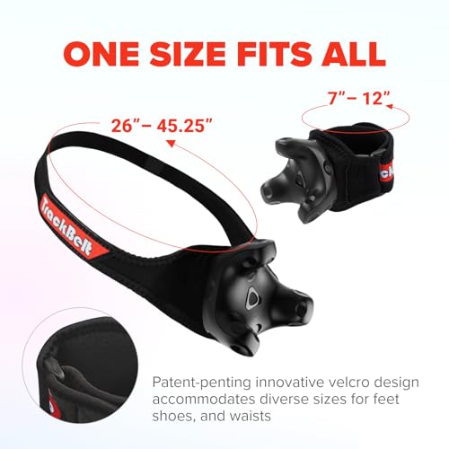 TrackBelt + 2 Track Straps: Comfortable VR Full Body Tracking