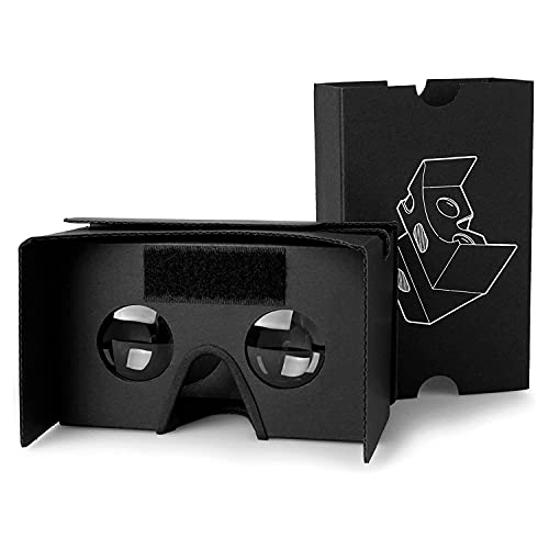 Google Cardboard: 3D Box VR Headset with Clear Lens